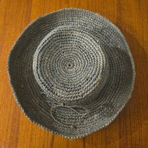 VINTAGE Tommy Bahama WOMENS Straw GREEN Sun Hat OS FEDORA